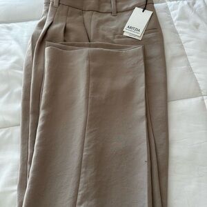 Aritzia Taupe Trousers